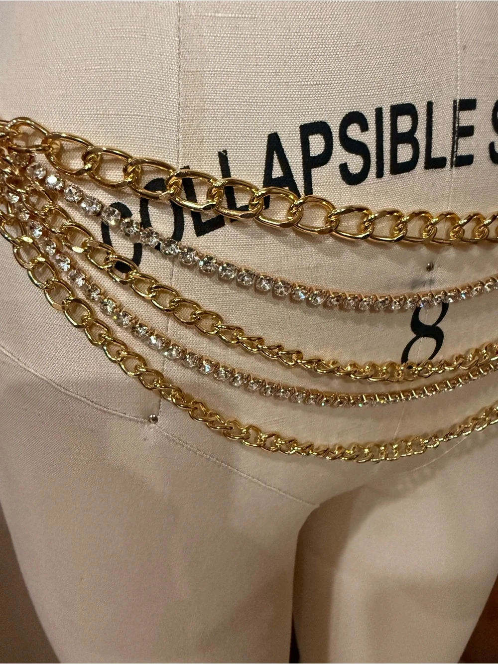 Gold Multi-Chain Waist Belt - Women Accessories